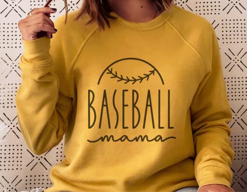 Sports Mom Sweatshirt Baseball Mama Shirts Tank Top For Moms