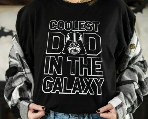 Star Wars Darth Vader Coolest Dad In The Galaxy Father’s Day Shirt Galaxy’s Edge Holiday Trip Gift Adult Tee