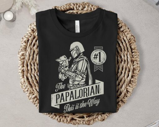 Star Wars The Mandalorian And Grogu Papalorian This Is The Way Unique T-Shirt