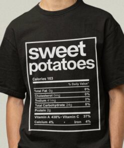 Sweet Potato Pie Ingredient Thanksgiving Meal Shirt Sweet Potato Pie Ingredient Thanksgiving Meal Shirt