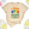 Teacher Shirt For I Teach Awesome Kids For Autism Awareness Shirt Sped Teacher Tee