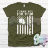 Thank You For Your Service – T-Shirt