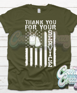 Thank You For Your Service – T-Shirt Thank You For Your Service – T-Shirt