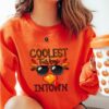 Thanksgiving Shirt Coolest Turkey In Town Funny Party Fall Season Graphic Tee