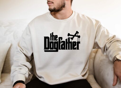 The Dogfather Shirt Dog Dad Trendy Father’s Day Gift