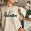 The Godmother Mother’s Day Shirt Retro Vintage Mama Outfit Gift for Mom