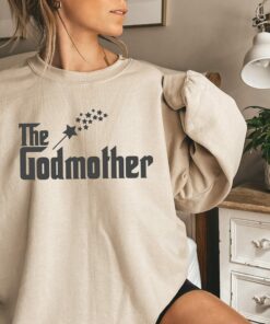 The Godmother Mother’s Day Shirt Retro Vintage Mama Outfit Gift for Mom
