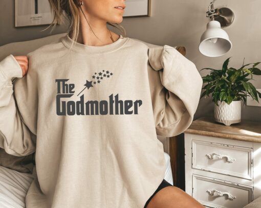 The Godmother Mother’s Day Shirt Retro Vintage Mama Outfit Gift for Mom