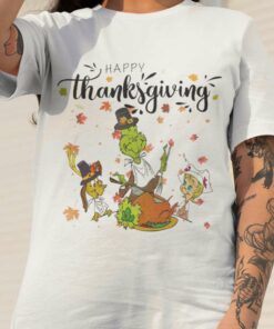 The Grinch Happy Thanksgiving Day Tee The Grinch Happy Thanksgiving Day Tee