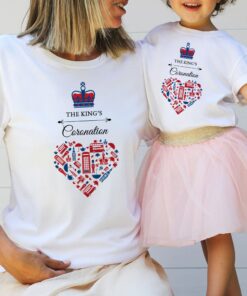 The King’s Coronation Shirt Mother’s Day Street Party Outfit Gift for Best Mom