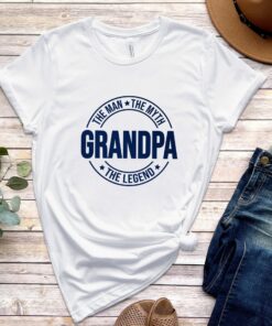 The Man The Myth The Legend Grandpa Shirt Father’s Day Gift Funny Husband Tee The Man The Myth The Legend Grandpa Shirt Father’s Day Gift Funny Husband Tee