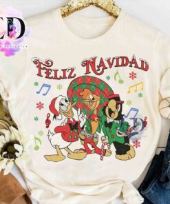 The Three Caballeros Classic Donald Duck Jose Carioca Panchito Pistoles Sing Christmas Song T-shirt Disney Cute Xmas Gifts Sweatshirt The Three Caballeros Classic Donald Duck Jose Carioca Panchito Pistoles Sing Christmas Song T-shirt Disney Cute Xmas Gifts Sweatshirt