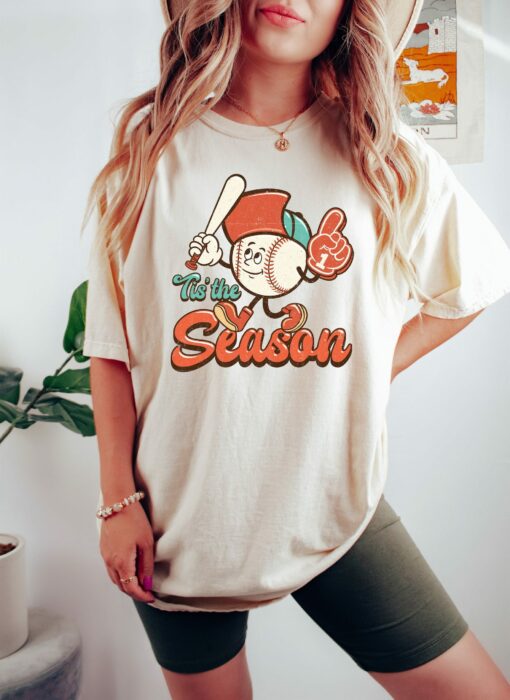 Tis’s The Season Funny Gift For Baseball Lover Mother’s Day