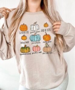 Trendy Pumpkin Print Autumn Harvest Season Cute Shirt Trendy Pumpkin Print Autumn Harvest Season Cute Shirt
