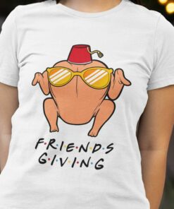 Turkey Friends Giving Thanksgiving Day Tee Turkey Friends Giving Thanksgiving Day Tee