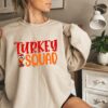 Turkey Squad Friendsgiving Shirt Thankful Thanksgiving Day Graphic Tee
