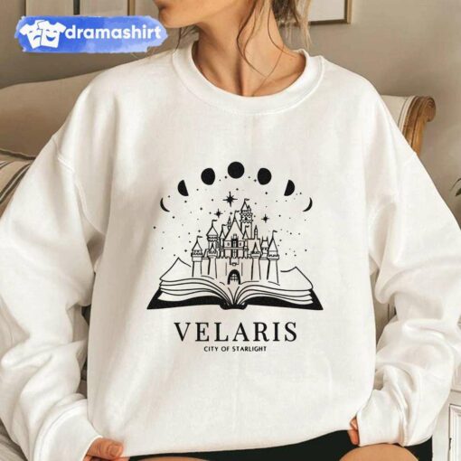 Velaris City Of Starlight Book Disney Castle Sweatshirt