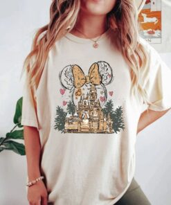 Vintage Minnie Castle Sweatshirt Disney Christmas Gifts Vintage Minnie Castle Sweatshirt Disney Christmas Gifts