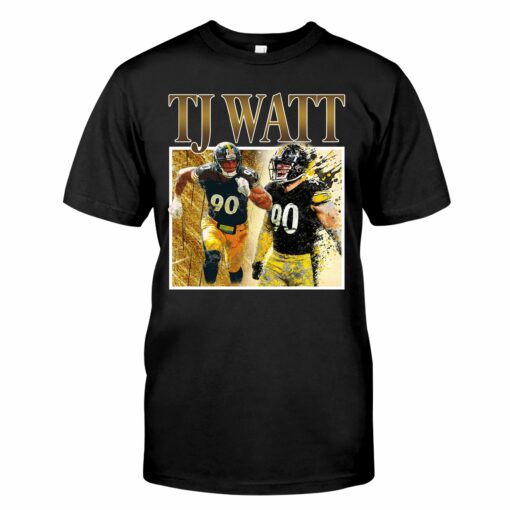 Watt Vintage 90s Watt Football Player T-Shirt Unique Gift