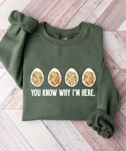 You Know Why I’m Here Thanksgiving Deviled Eggs Sweatshirt Lovely Unique Gift You Know Why I’m Here Thanksgiving Deviled Eggs Sweatshirt Lovely Unique Gift