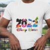 2022 Mickey Mouse And Gang Character Christmas T-shirt