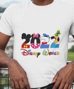 2022 Mickey Mouse And Gang Character Christmas T-shirt