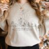 A Thrill Of Hope The Weary World Rejoices Picture Sweatshirt Unique Xmas Gift For Christians