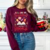 All I Want For Christmas Is More Books Sweatshirt Unique Xmas Gift For Reading Lover