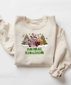 Animal Kingdom Disney Mickey and Friends Christmas Sweatshirt Lovely Unique Xmas Gift