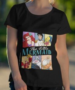 Ariel Eric Ursula Triton T-shirt The Little Mermaid Ariel Eric Ursula Triton T-shirt The Little Mermaid