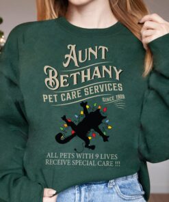 Aunt Bethany Pet Care Service Since 1989 Sweatshirt Aunt Bethany Pet Care Service Since 1989 Sweatshirt