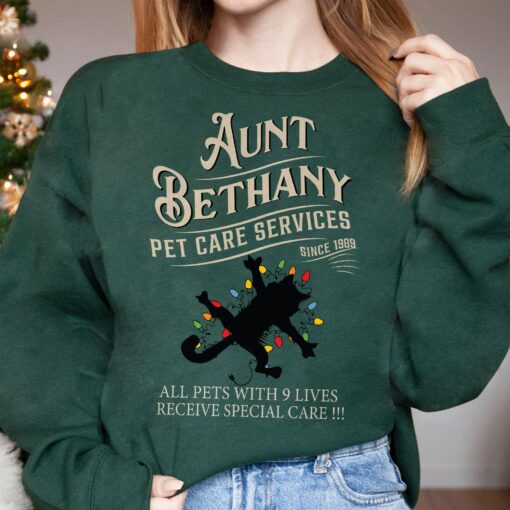 Aunt Bethany Pet Care Service Since 1989 Sweatshirt