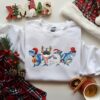 Baby Shark Christmas Lights Funny Cute Unique Sweatshirt