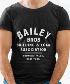 Bailey Bros Christmas T-shirt It’s A Wonderful Life