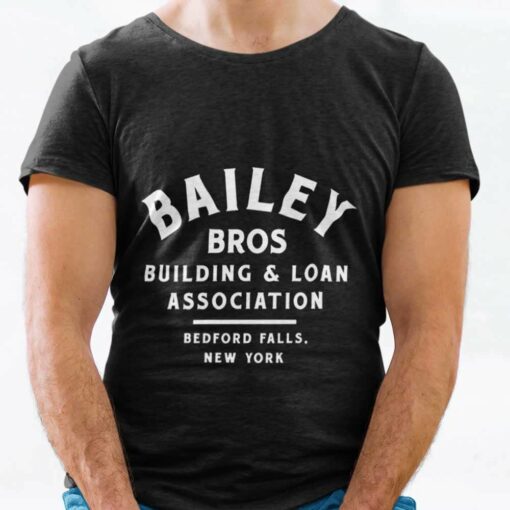 Bailey Bros Christmas T-shirt It’s A Wonderful Life