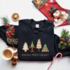 Baking Spirits Bright Christmas Cake Sweets Sweatshirt Cute Unique Xmas Gift