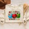 Balls Deep Into Christmas Sweatshirt Humor Unique Xmas Gift