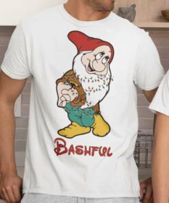 Bashful Christmas T-shirt Snow White and the Seven Dwarfs