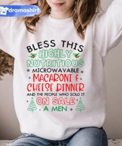 Bless This Highly Nutritious Microwavable Christmas Sweatshirt