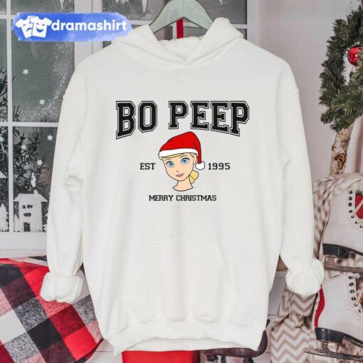 Bo Beep Mery Christmas Hoodie Toy Story