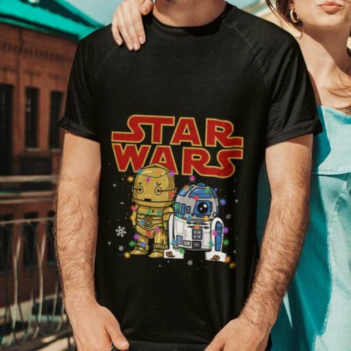 Boba R2-D2 and C-3PO Christmas T-shirt Star Wars