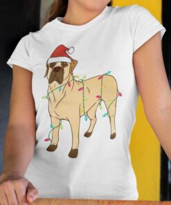 Boerboel Christmas Light T-Shirt