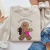 Boojee Out Here Lookin Like A Snack Gingerbread Cookie Sweatshirt Funny Unique Xmas Gift