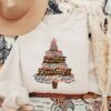 Book Christmas Tree Sweatshirt Lovely Unique Xmas Gift
