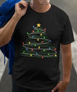 Book Tree Xmas Light T-Shirt