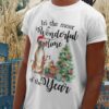 Boxer Dog It’S The Most Wonderful Time Of The Year Christmas T-shirt
