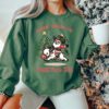 Buckin’ Around the Christmas Tree Rodeo Cowboy Santa Claus Sweatshirt Lovely Unique Xmas Gift
