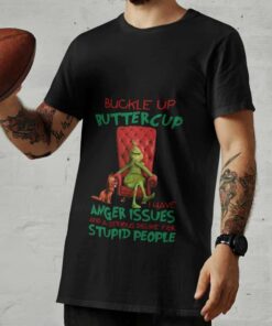 Buckle Up Buttercup Christmas T-shirt The Grinch