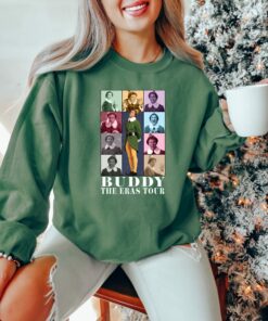 Buddy The Era Tour Elf Sweatshirt Lovely Unique Xmas Gift