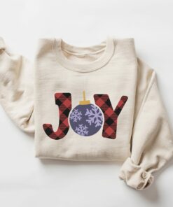 Buffalo Plaid Joy Christmas Sweatshirt